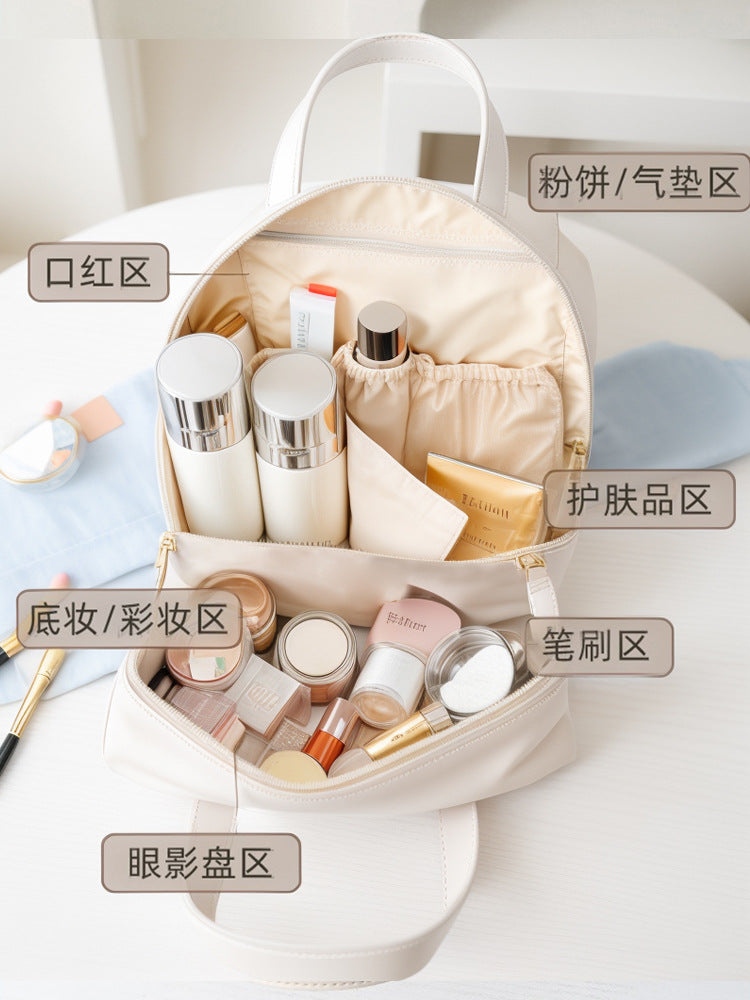 Cosmetic Bag Large Capacity Women's 2023 New Travel Portable Toiletry Cosmetic Brush Cosmetic Storage Bag Small