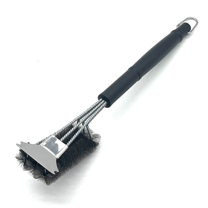 Amazon's Best-Selling Stainless Steel Barbecue Brush Wire Brush Barbecue Grill Cleaning Brush Bbq Barbecue Tool Brush