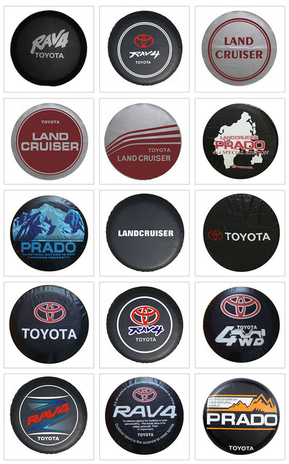 Source factory car tire protective cover tire cover spare tire cover protective cover thickened tire cover all black tire cover