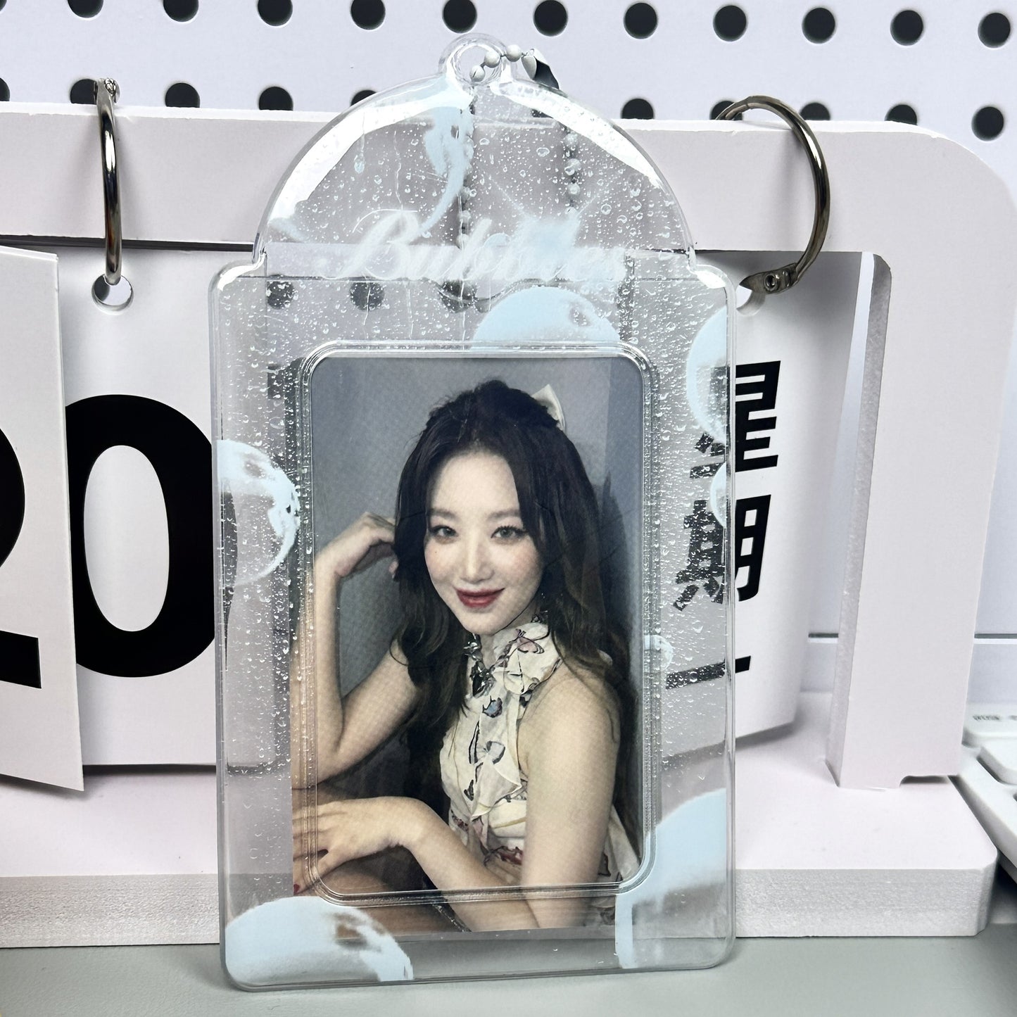 Supply Original Card Sleeve Small Card PVC Earth Flavor Star-chasing Aidou Campus Card Storage Card Bag Display Pendant Protective Cover