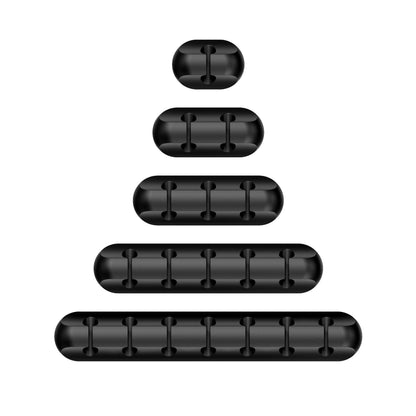 New desktop charging data cable holder multi-port creative storage wire silicone cable organizer hub