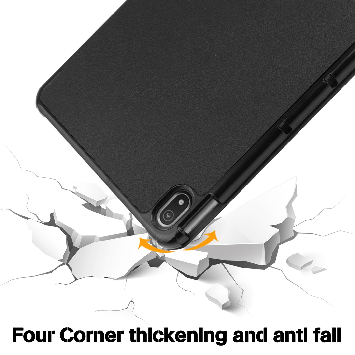 in stock Suitable for 2021 New Nokia T20 10.4 inch Tablet PC Protective Leather Case Three-fold Ultra-thin Case