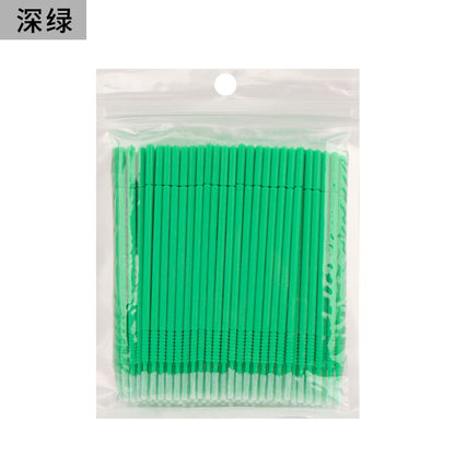 New wholesale long head cotton swab eyelash tattoo nail cleaning cotton swab eyelash disposable long thread cotton swab