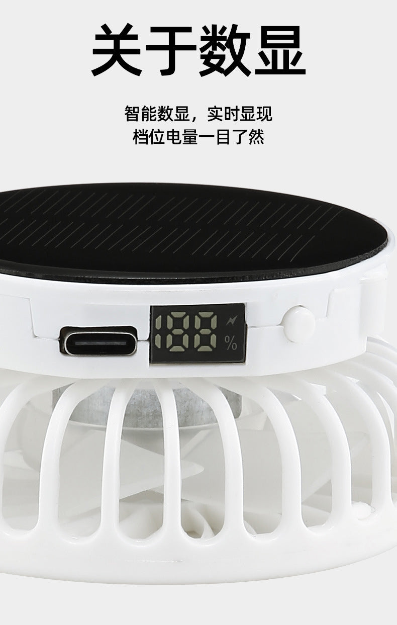 Adult summer solar charging with fan hat men and women breathable mesh sun protection outdoor sun-proof peaked cap