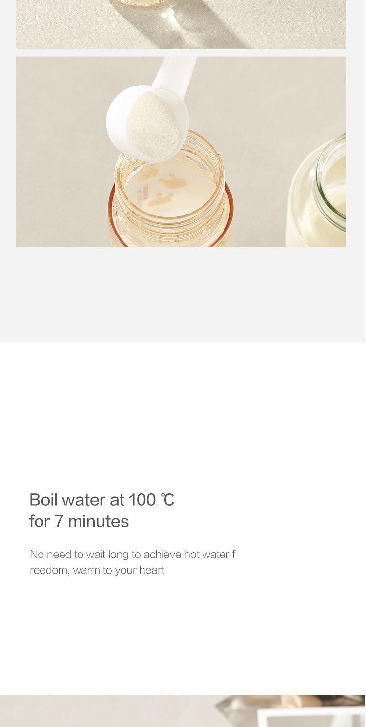Portable Boiling Cup for Tea Mini Timing Electric Stew Kettle Electric Stew Health Cup Stew and Boiling Integrated Automatic Electric Boiling Cup