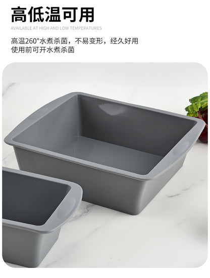 Food Grade Silicone Bread Chiffon Toast Mold Cake Pan Easy to Demould DIY Baking Silicone Cake Mold