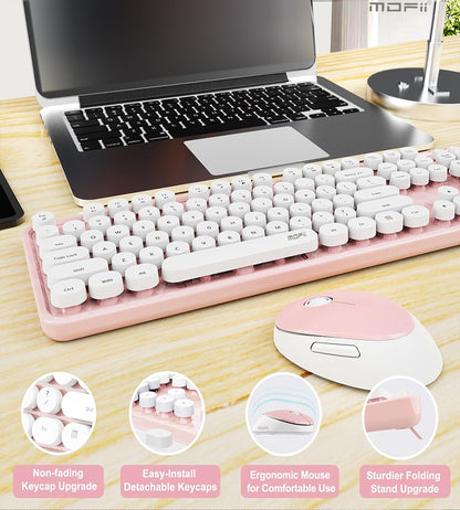 MOFII Skyscraper Hand 2.4G Wireless Keyboard Mouse Laptop Office Wireless Keyboard Mouse suit