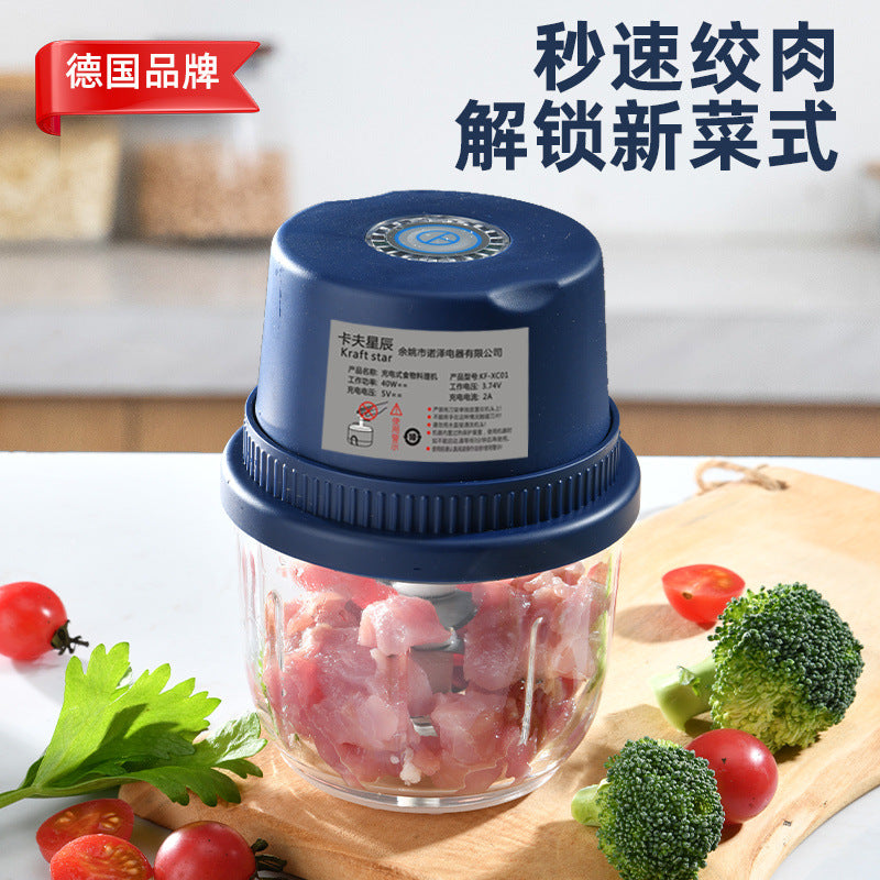 Kraft Xingchen Wireless Electric Garlic Packer Garlic Packer Garlic Pepper Kitchen Household Meat Gracker Cooking Machine