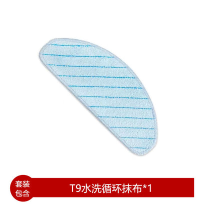 SuiTable for Ecovacs Sweeping RoboT Accessories T9 Side Brush FilTer Rag Roller Brush BrackeT DusT Box STrong Mop WaTer Tank
