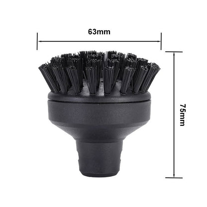 Adapt to Karche Karcher Kach Steam Cleaner SC1/2/3/4/7 Small Round Brush Mirror Brush Nozzle Accessories