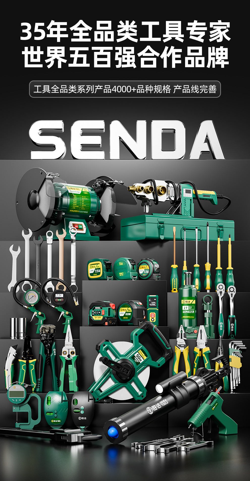 Shengda Vise Labor-Saving Household Pliers Set Tpr Handle Set Needle Nose Pliers Electrician Special Multi-Functional Wire Pliers