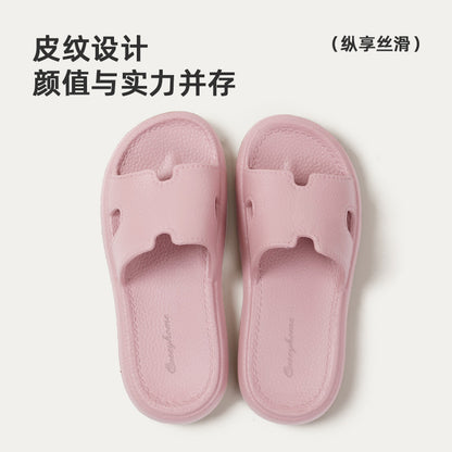 Ins Style Women's 2025 New Popular Slippers Home Internet Celebrity Ladies Sandals Home Indoor Non-Slip Slippers