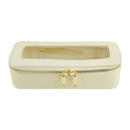 Small single custom high-level cosmetic brush storage box cross-border exquisite beauty storage bag portable texture cosmetic bag