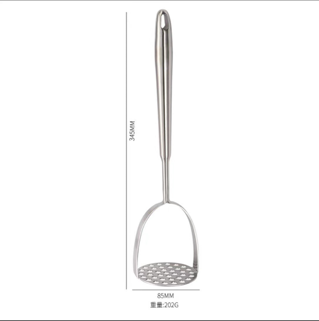 Stainless steel sweet potato masher household potato press kitchen tool manual multi-function masher potato press