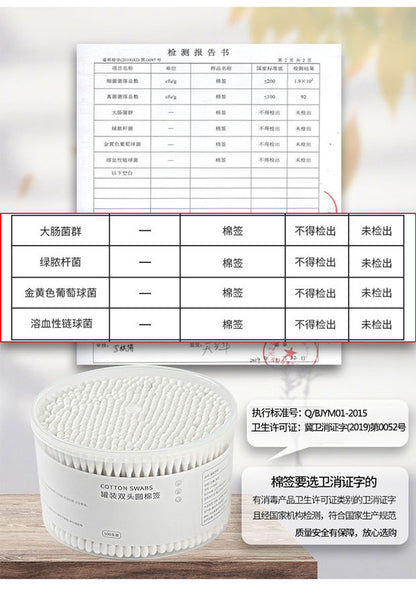 Disposable Cotton Swabs for Ear Removal, Baby Cotton Swabs, Makeup Remover Boxed Double-Ended Cotton Swabs, Cleaning Cotton Swabs, Cotton Swabs Wholesale