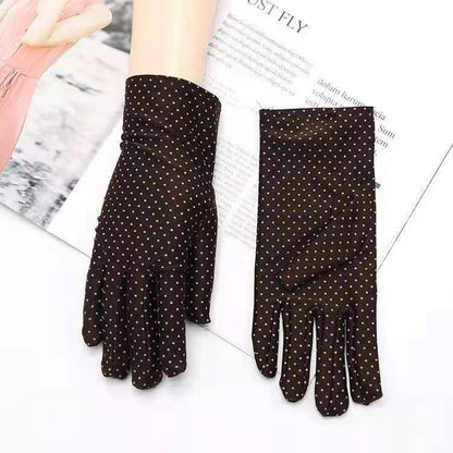 Spandex Gloves Spring and Summer White Ceremonial Thin Short Elastic Gloves for Men and Women Tight White Gloves Jewelry Gloves
