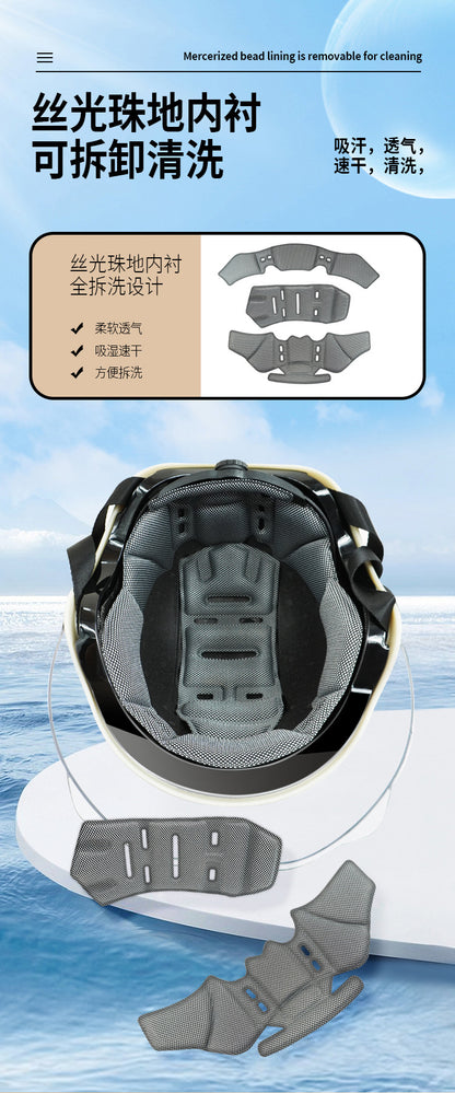 3C Certified Motorcycle Helmet Summer Collision Avoidance for Boys and Girls Aged 6-14 Four Seasons Universal Electric Vehicle Safety Helmet