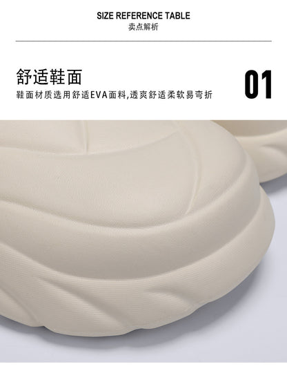 Waterproof Winter Men's Slippers 2025 New Winter Home Warm Thick-Soled Couple Casual Cotton Shoes for Women