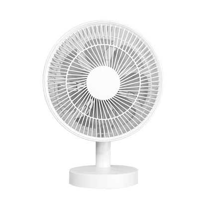 Cassidorf USB small electric fan 6 inch shaking head rechargeable 8 inch dormitory office desktop fan