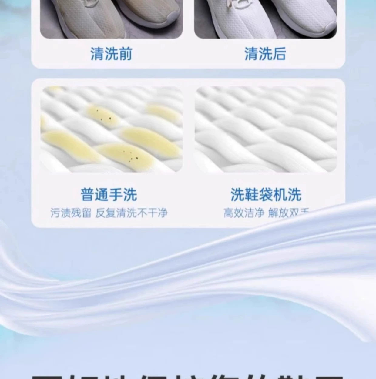 Shoe Machine Washable Shoe Care Shoe Cover Lazy Shoe Washing Artifact Household Washing Machine Shoe Wipe