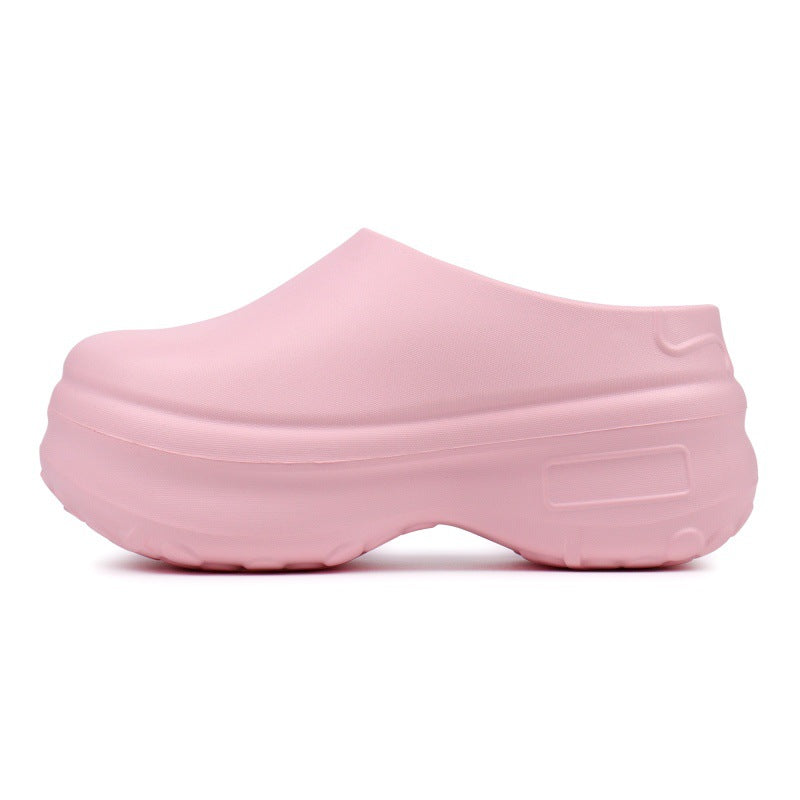 Foreign Trade Cross-Border Chef Shoes, Outdoor Casual Shoes, Comfortable Platform Sole, Wear-Resistant, Non-Slip, Thick-Soled Slippers for Men and Women, Eva