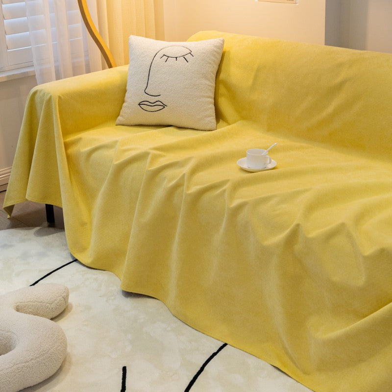 Four Seasons Universal Waterproof Sofa Towel Urine-proof Cat-scratch-proof Sofa Cover Cloth Towel Chenille Non-slip Non-sticky Sofa Cover