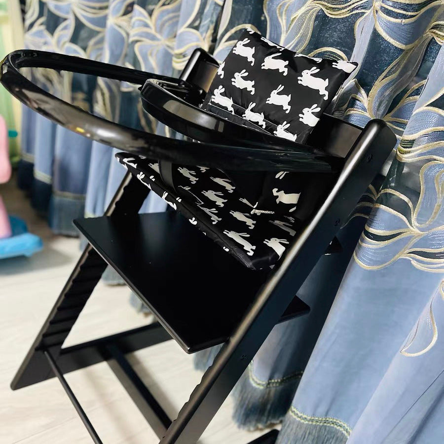 Ins Nordic Style Baby Dining Chair Children's Growth Chair Cushion Baby Dining Chair Cushion Waterproof and Urine-proof Sitting