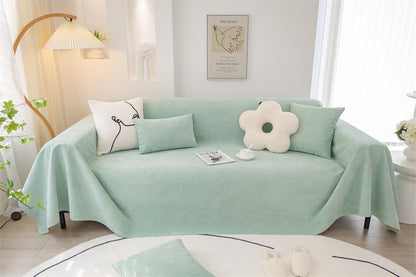 Four Seasons Universal Waterproof Sofa Towel Urine-proof Cat-scratch-proof Sofa Cover Cloth Towel Chenille Non-slip Non-sticky Sofa Cover