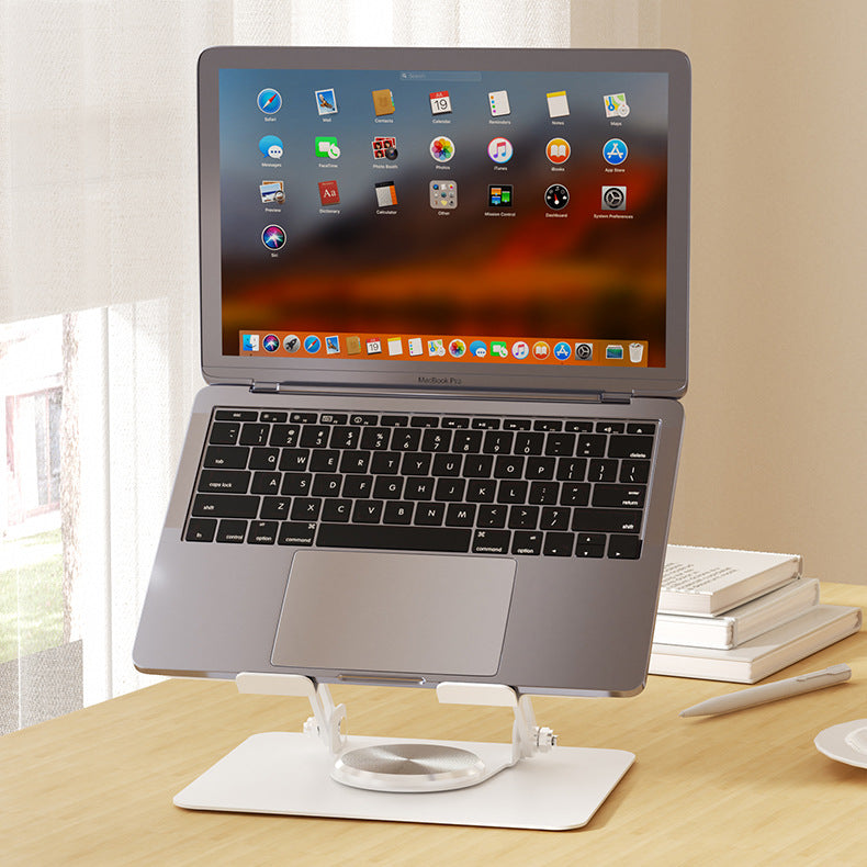 360-degree rotating folding computer notebook stand desktop lifting portable heat dissipation base notebook metal stand