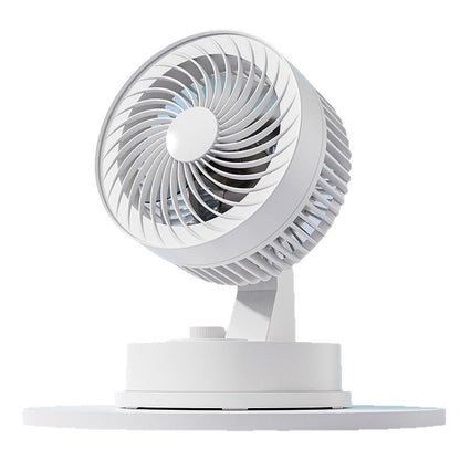 Desktop Electric Fan Large Wind Turbine Small Fan Office Household Desk Fan Silent Electric Fan Air Circulation Fan