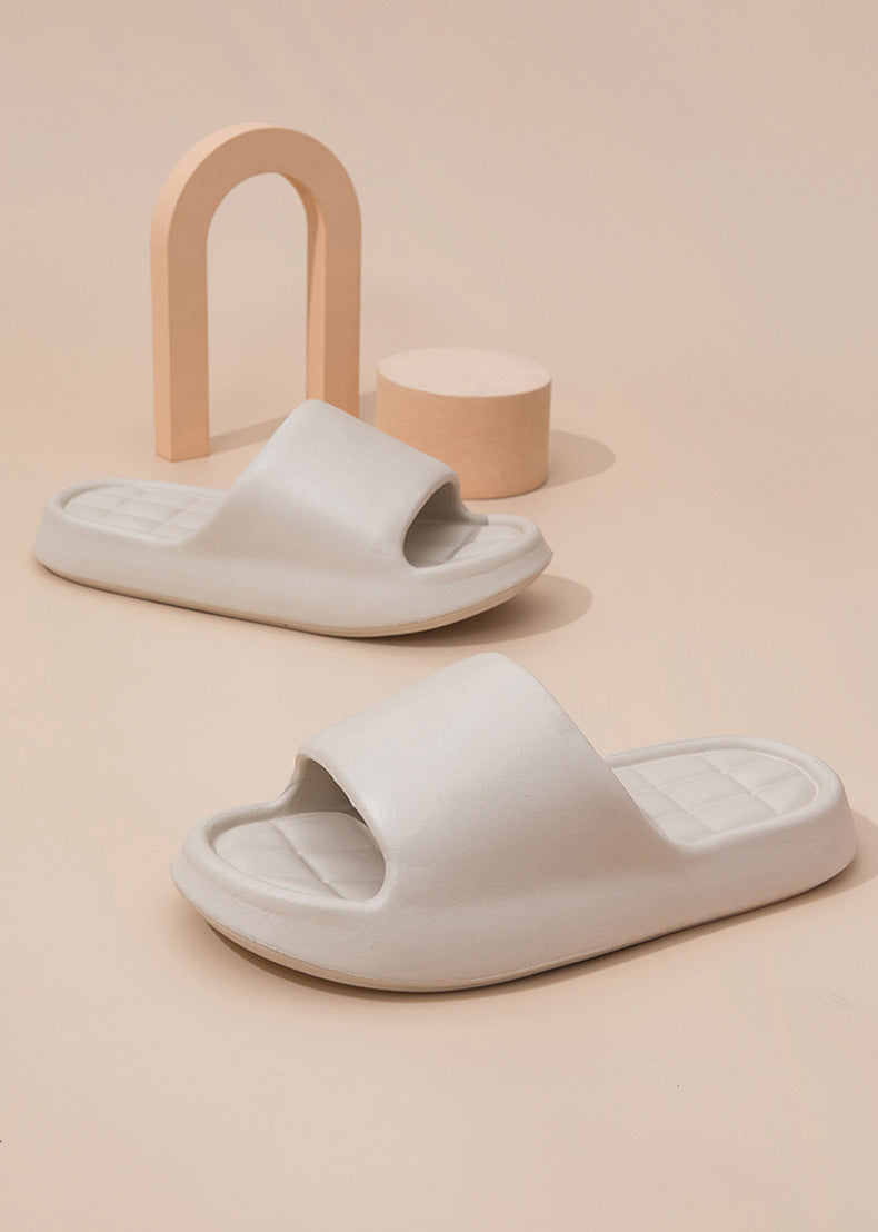 Stepping on excrement feeling sandals and slippers women's summer new home non-slip bathroom home men's eva cool tray factory wholesale cross-border