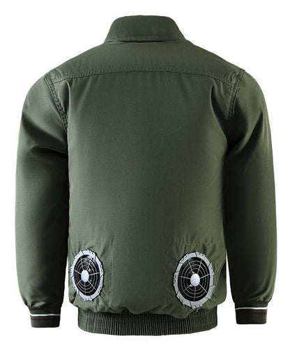 25 New Air-conditioning Clothes with Fan Outdoor Work Air-conditioning Shirt Factory Direct Cross-border Wholesale Exclusive