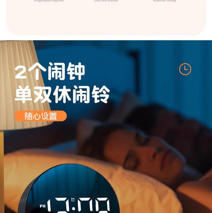 Cross-Border Alarm Clock, Simple Electronic Clock, Led Clock, Home Bedside Clock, Temperature Clock, Plastic Clock