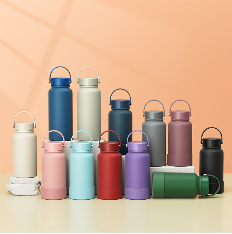 Space Kettle Thermos Cup with Large Capacity, Customizable Pattern and Logo, Stainless Steel Sports Portable Water Bottle Wholesale