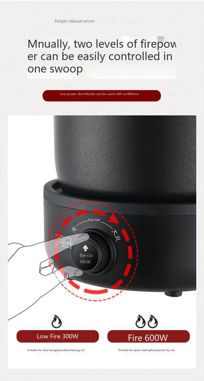 Cross-border 110V/220V English packaging household full-automatic multifunctional split 1.8-liter electric cooking pot European, British and American regulations