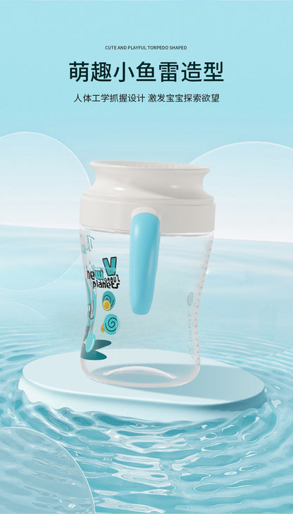 Baby music source factory wholesale custom sip cup baby sip drinking cup children's cup lip control learning cup