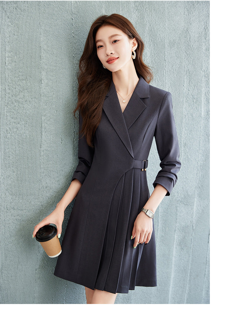 Gao Ding Light Luxury Suit dress Women's 2024 New Business Wear Business Commuter Gold Store Sales Department Work Clothes