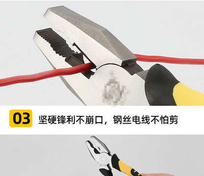 Vise multi-functional wire stripper diagonal pliers labor-saving manual pliers electrician special tool pointed pliers