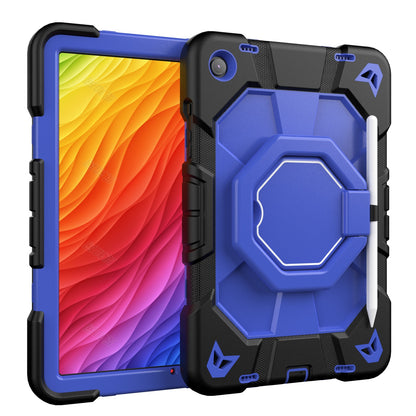 Suitable for Samsung Tab A9+ Tablet Protective Cover Satchel A9Plus Silicone Rotating Stand Kidsren's Anti-Fall Shell