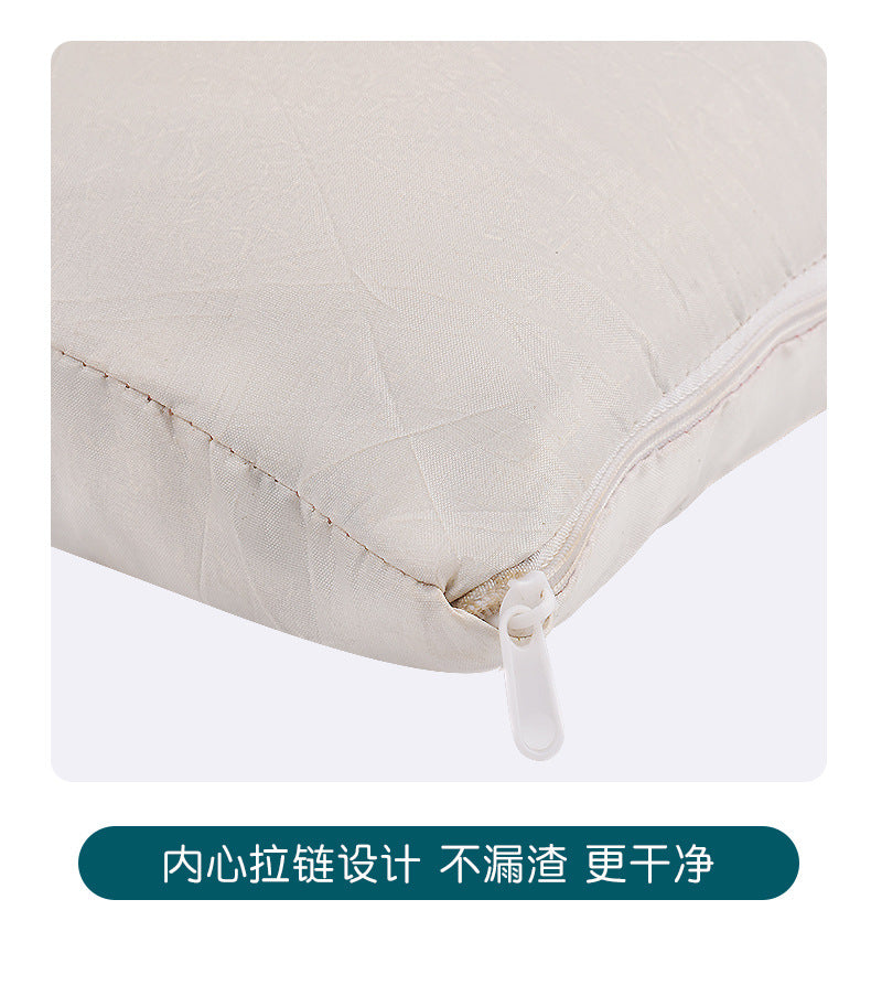 Tiktok hot heating Wormwood bone pillow Wormwood pillow Ice Silk bone cool pillow multifunctional cervical pillow factory wholesale