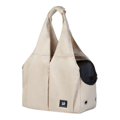 Cat Bag Outgoing Portable Pet Bag Large Capacity Breathable Cat Backpack with Dog One-Shoulder Handbag Soft