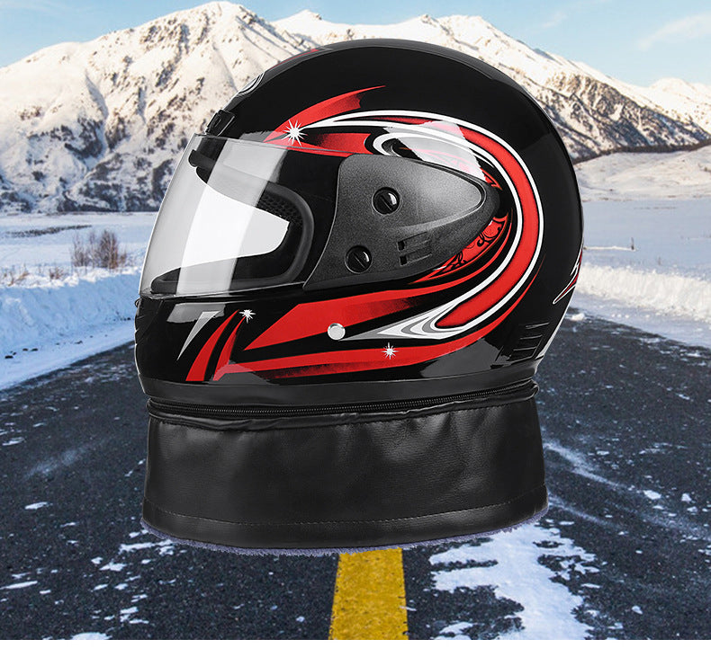 [send scarf] windproof cap cross-border monopoly men's and women's helmets electric car helmets four seasons helmets winter thickening batch