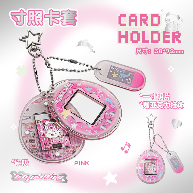 OOPSDAY Rest Day Tamagotchi Inch Photo Card Set American Vintage Hanging Star Chaser Mini Card Set