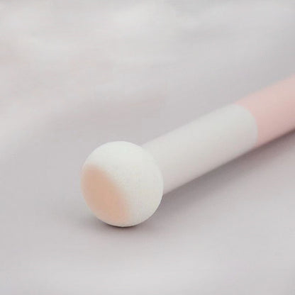 Factory direct small steamed buns concealer brush sponge head round concealer blush print blotter makeup brush