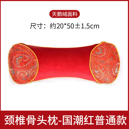 Mugwort Cervical Spine Pillow Mat Cylindrical Pillow Pure Mugwort Household Cervical Spine Cylindrical Candy Mugwort Pillow Manufacturer Wholesale