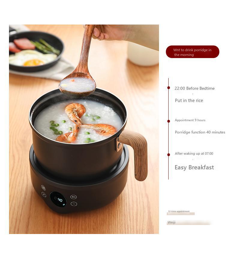 Cross-border 110V/220V English packaging household full-automatic multifunctional split 1.8-liter electric cooking pot European, British and American regulations