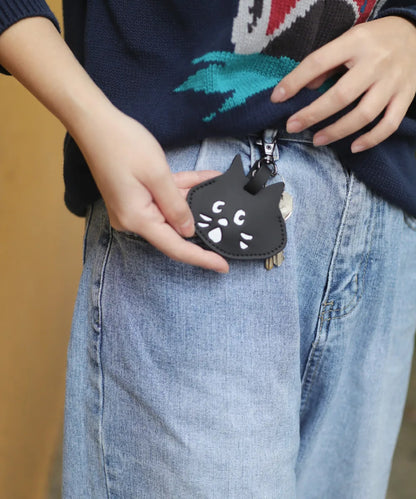 in stock NYA Surprise Cat Distinctive Creative Key Case Unisex Car Universal Key Case Cute Storage Bag Pendant