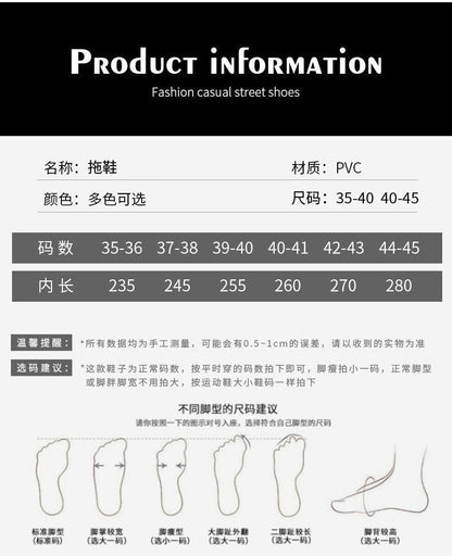 Men's Slippers Summer New Thick Bottom Non-Slip Home Indoor Couple Household Sandals and Slippers Men's Summer Outfit