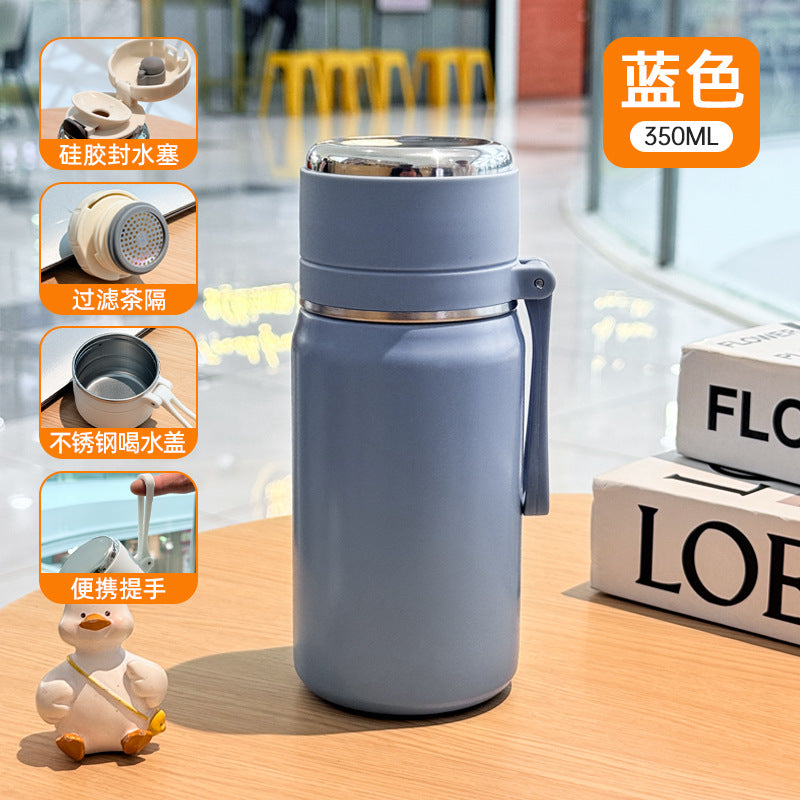 Stainless Steel Mini Thermos Cup Wholesale High-Value Vacuum Bullet-Shaped Portable Pocket Thermos Water Bottle Custom-Made