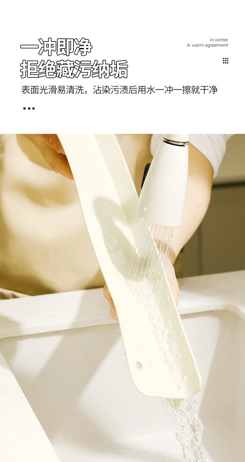 Water Splash Guard for Kitchen Sink, Dishwashing Sink, Washbasin, Anti-Splash Pad, Silicone Water Barrier Strip, Cross-Border